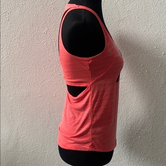 Red Nike tank, XS cutout back - Picture 3 of 6
